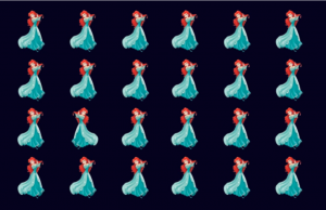 Can you find the Princess that is different than the rest?