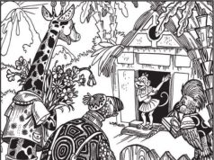 Hidden Picture: A Neighborly Visit.