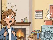 Jenny arrived home from work