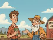 Young Chuck and the dead horse