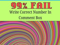 Spot the Number: ONLY 1% CAN!