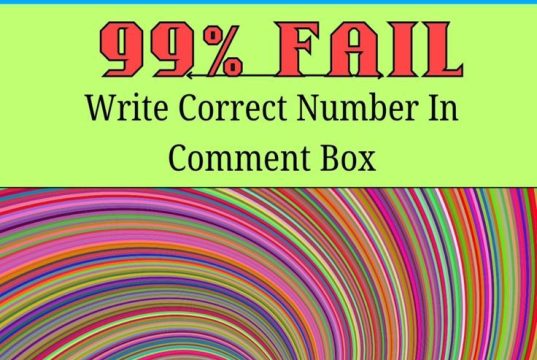 Spot the Number: ONLY 1% CAN!