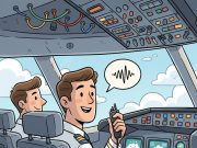 An Airbus 380 is on its way across the Atlantic.